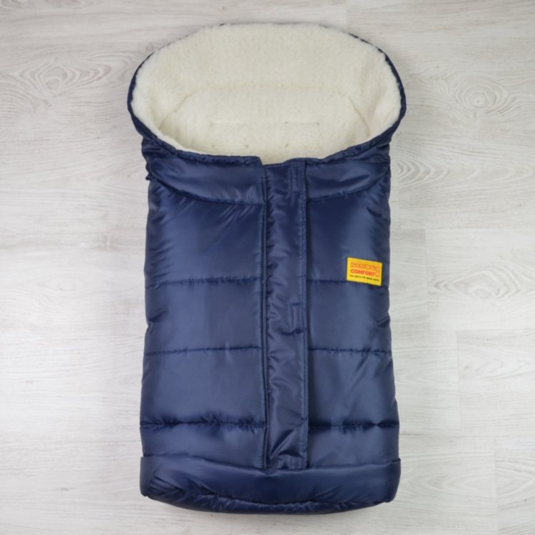 Конверт на овчине Kinder Comfort Arctic Marine (тёмно-синий)