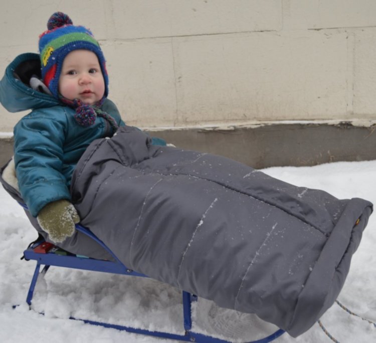 Конверт на овчине Kinder Comfort Arctic Dunkelgrün (тёмно-зелёный)