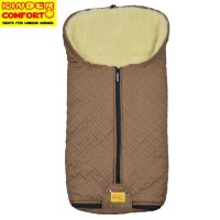 Конверт на овчине Kinder Comfort Arctic Fashion Milchschokolade