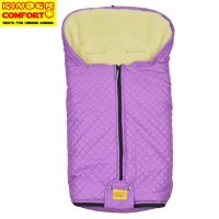 Конверт на овчине Kinder Comfort Arctic Fashion Rotlila