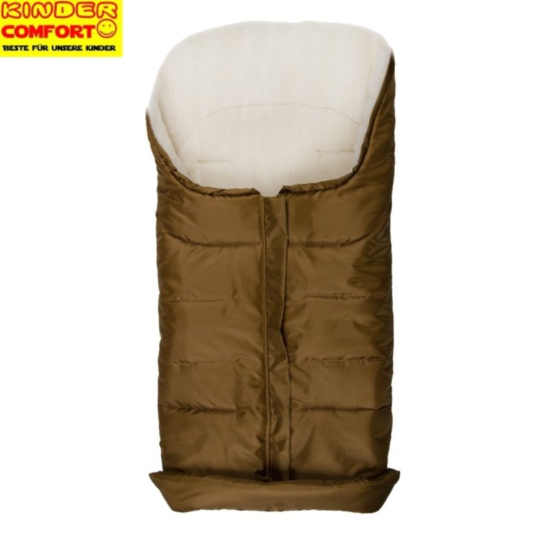 Конверт на овчине Kinder Comfort Arctic Hellbraun (светло-коричневый) Конверт на овчине Kinder Comfort Arctic Hellbraun (светло-коричневый)