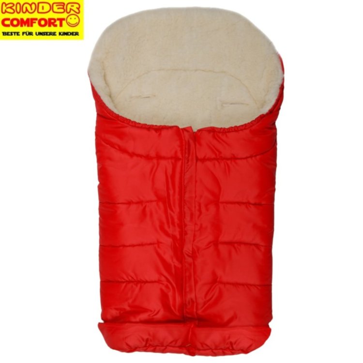 Конверт на овчине Kinder Comfort Arctic Rot (красный) Конверт на овчине Kinder Comfort Arctic Rot (красный)