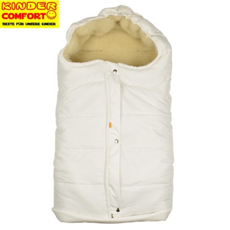 Конверт на овчине Kinder Comfort Arctic Weiß (белый)