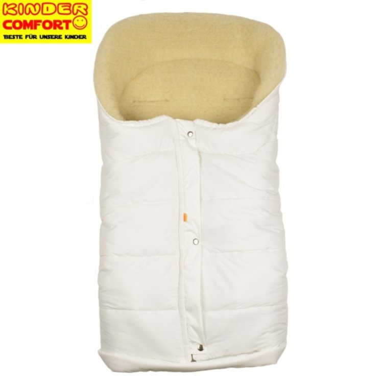 Конверт на овчине Kinder Comfort Arctic Weiß (белый)