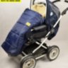Конверт на овчине Kinder Comfort Drive Marine (тёмно-синий)