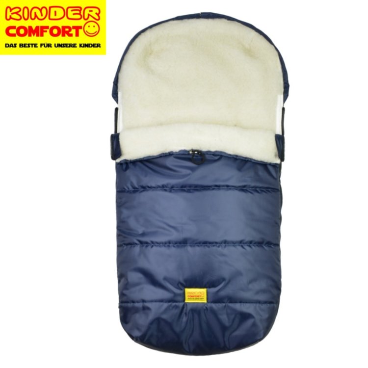 Конверт на овчине Kinder Comfort Drive Marine (тёмно-синий)