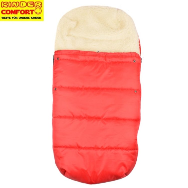 Конверт на овчине Kinder Comfort Drive Rot (красный)