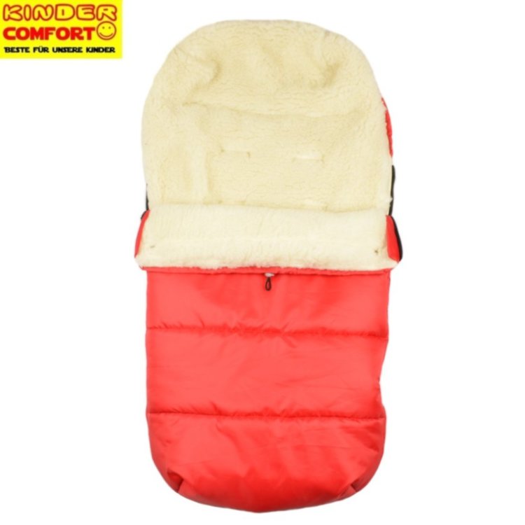 Конверт на овчине Kinder Comfort Drive Rot (красный)
