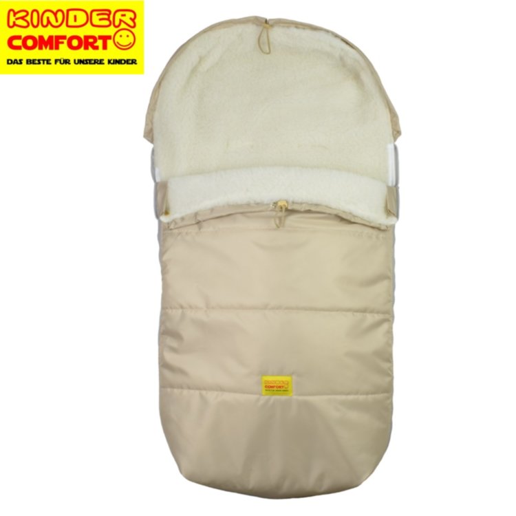 Конверт на овчине Kinder Comfort Drive Sand (бежевый)