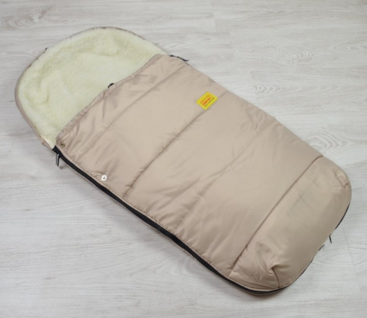 Конверт на овчине Kinder Comfort Drive Sand (бежевый)