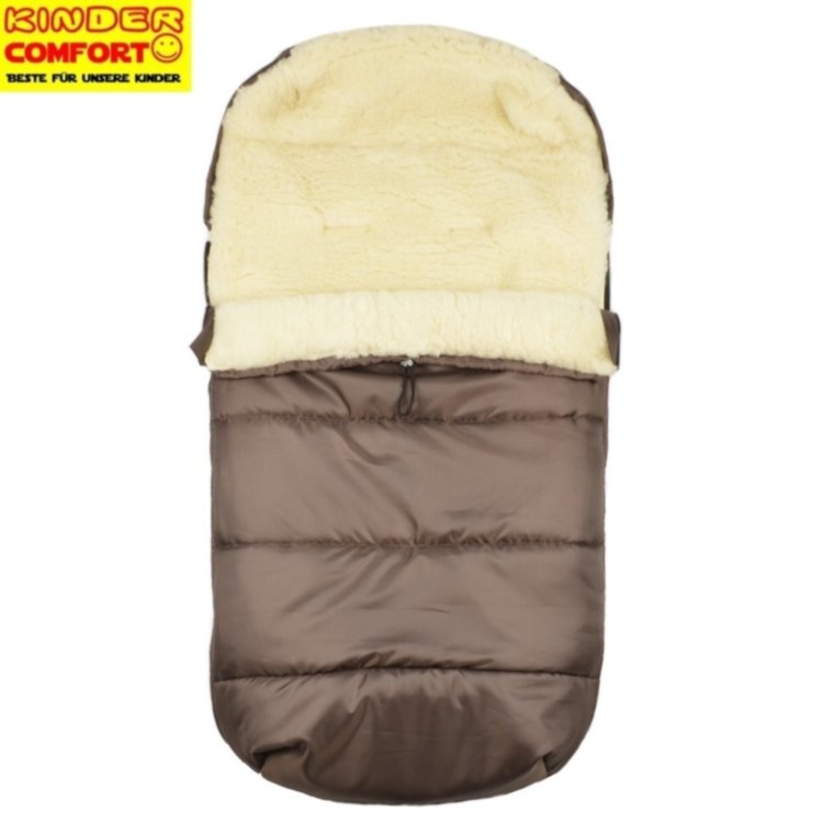 Конверт на овчине Kinder Comfort Drive Schokolade (коричневый)