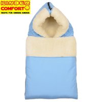 Конверт на овчине Kinder Comfort Grand Blassblau (светло-голубой)
