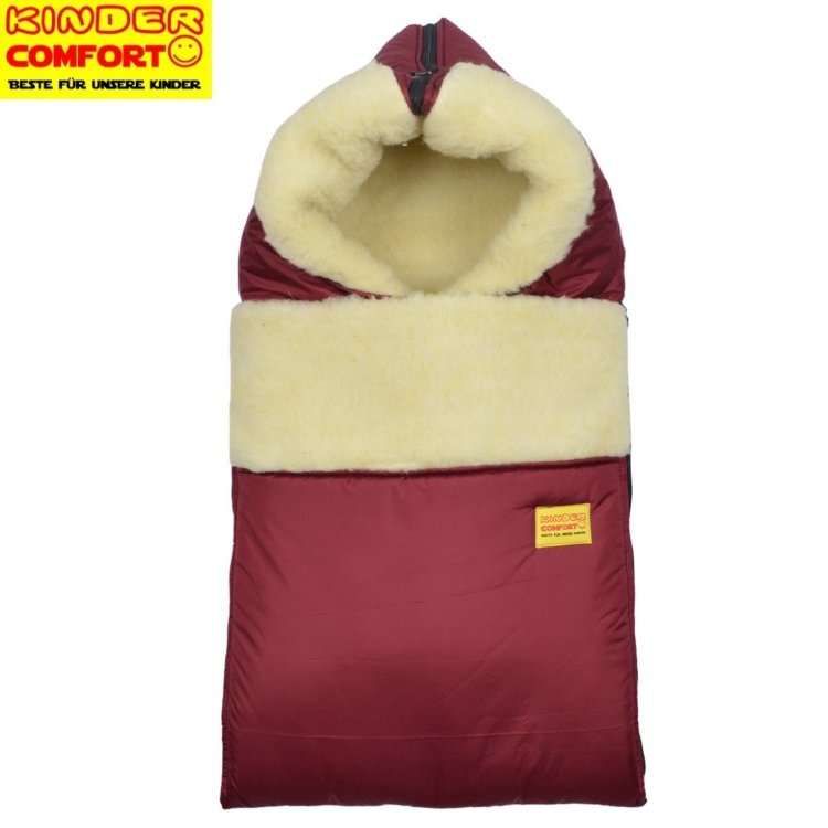 Конверт на овчине Kinder Comfort Grand Bordeaux (бордовый) Конверт на овчине Kinder Comfort Grand Bordeaux (бордовый)