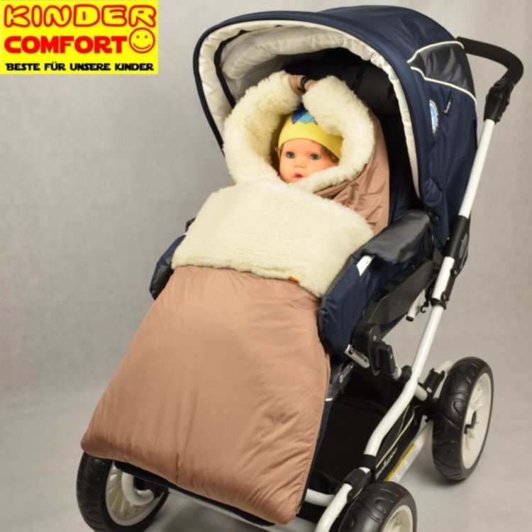 Конверт на овчине Kinder Comfort Grand Cappuccino (капучино) Конверт на овчине Kinder Comfort Grand Cappuccino (капучино)