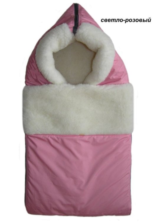 Конверт на овчине Kinder Comfort Grand Hellrosa (светло-розовый) Конверт на овчине Kinder Comfort Grand Hellrosa (светло-розовый)