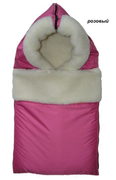 Конверт на овчине Kinder Comfort Grand Pink (розовый) Конверт на овчине Kinder Comfort Grand Pink (розовый)