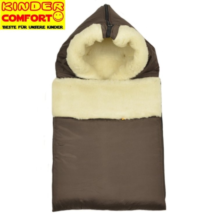 Конверт на овчине Kinder Comfort Grand Schokolade (шоколадный) Конверт на овчине Kinder Comfort Grand Schokolade (шоколадный)