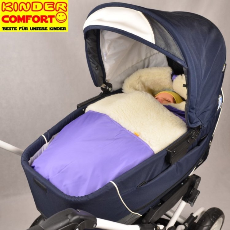Конверт на овчине Kinder Comfort Grand Violett (фиолетовый) Конверт на овчине Kinder Comfort Grand Violett (фиолетовый)