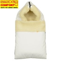 Конверт на овчине Kinder Comfort Grand Weiß (белый)
