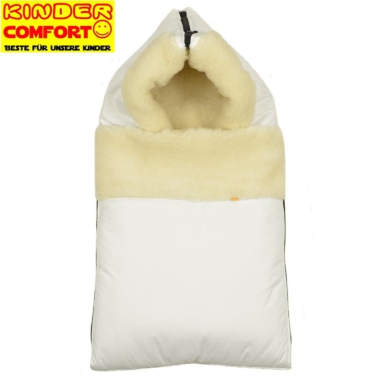 Конверт на овчине Kinder Comfort Grand Weiß (белый)