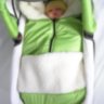 Конверт на овчине Kinder Comfort Smart Schwarz (чёрный)