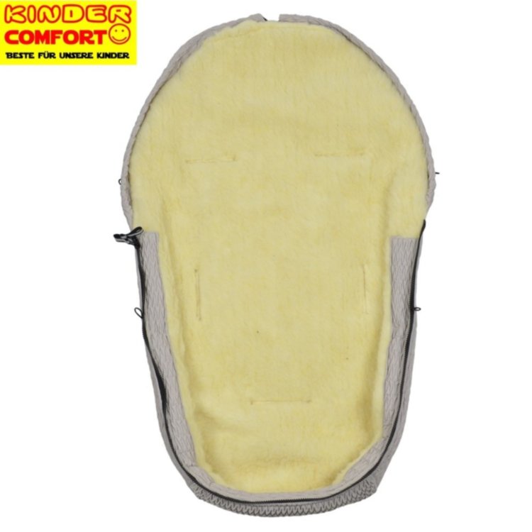 Конверт на овчине Kinder Comfort Warm Fashion Elfenbein