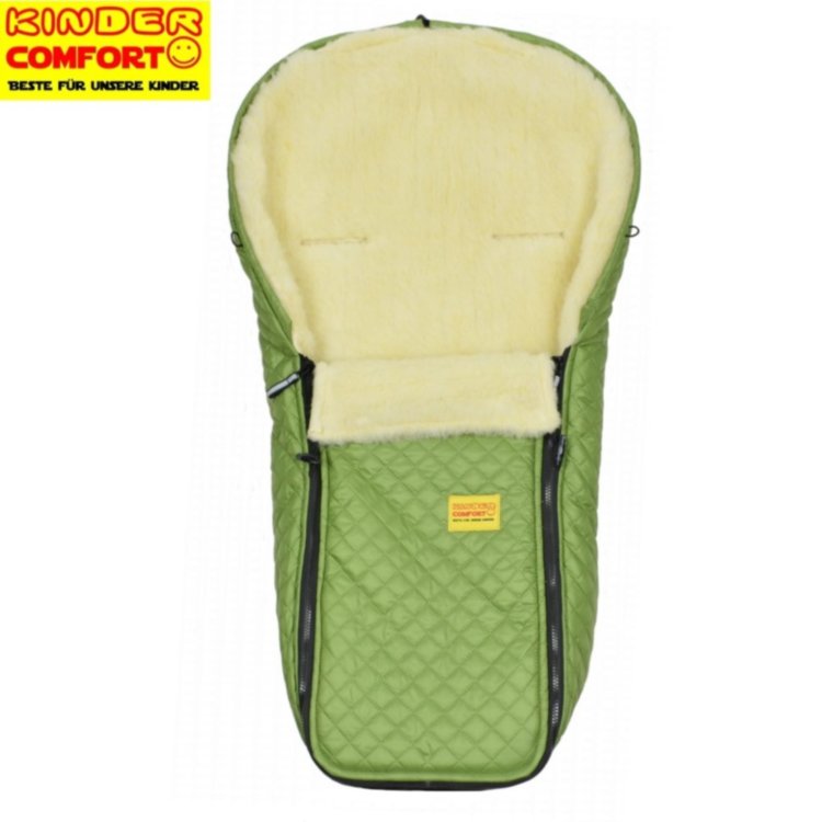 Конверт на овчине Kinder Comfort Warm Fashion Gelbgrün Конверт на овчине Kinder Comfort Warm Fashion Gelbgrün