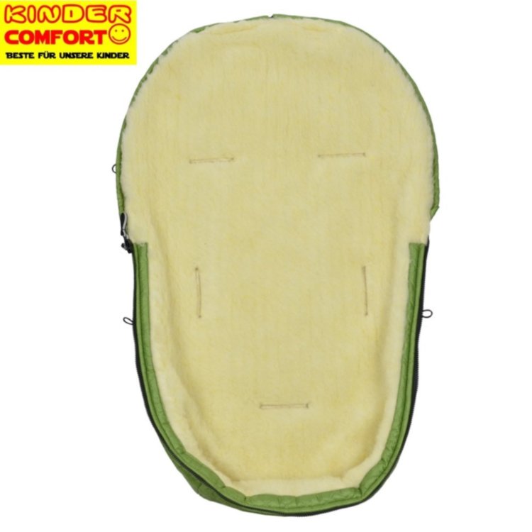 Конверт на овчине Kinder Comfort Warm Fashion Gelbgrün Конверт на овчине Kinder Comfort Warm Fashion Gelbgrün