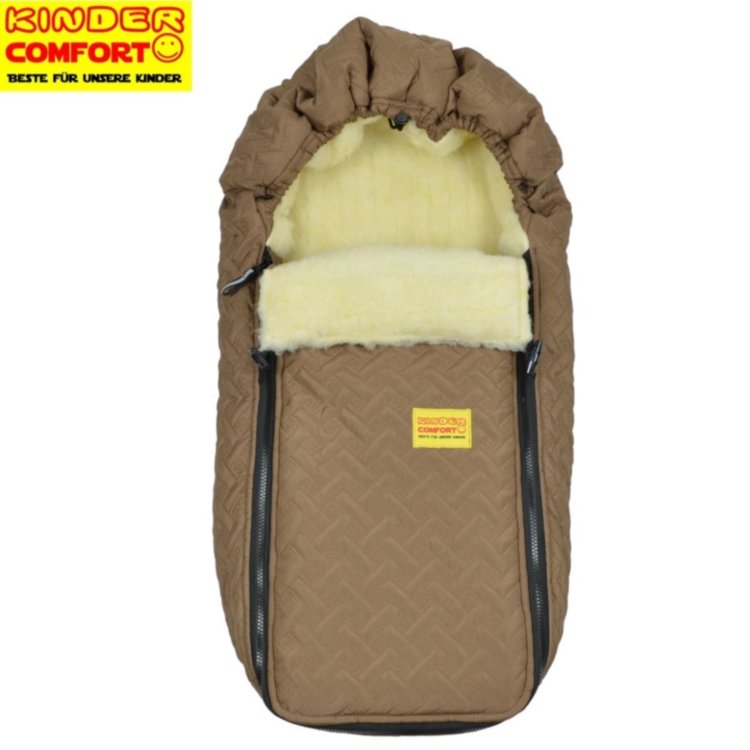 Конверт на овчине Kinder Comfort Warm Fashion Milchschokolade Конверт на овчине Kinder Comfort Warm Fashion Milchschokolade