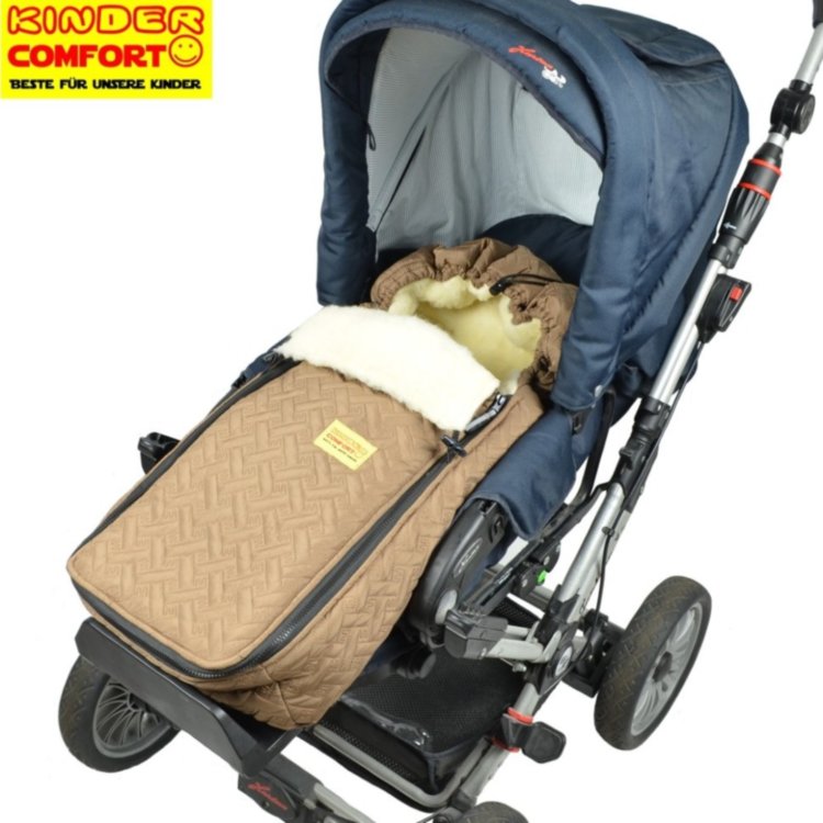 Конверт на овчине Kinder Comfort Warm Fashion Milchschokolade Конверт на овчине Kinder Comfort Warm Fashion Milchschokolade