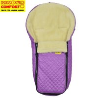 Конверт на овчине Kinder Comfort Warm Fashion Rotlila