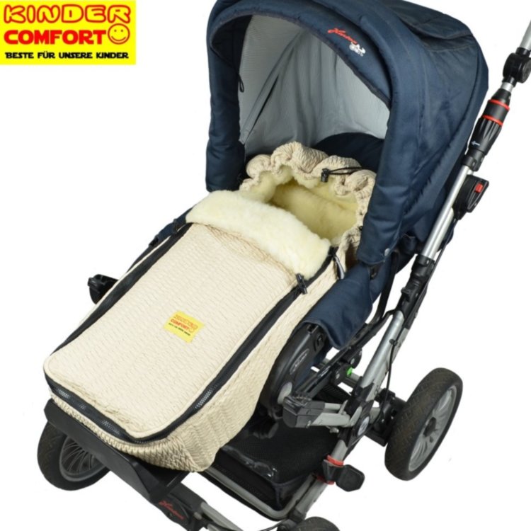 Конверт на овчине Kinder Comfort Warm Fashion Sand Конверт на овчине Kinder Comfort Warm Fashion Sand