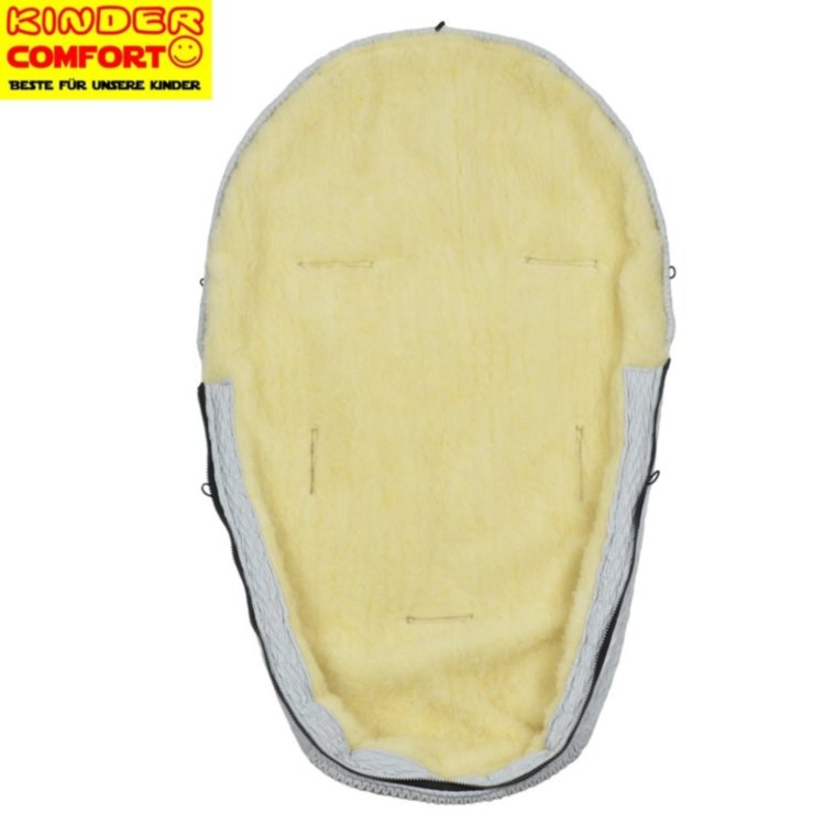 Конверт на овчине Kinder Comfort Warm Fashion Silber Конверт на овчине Kinder Comfort Warm Fashion Silber