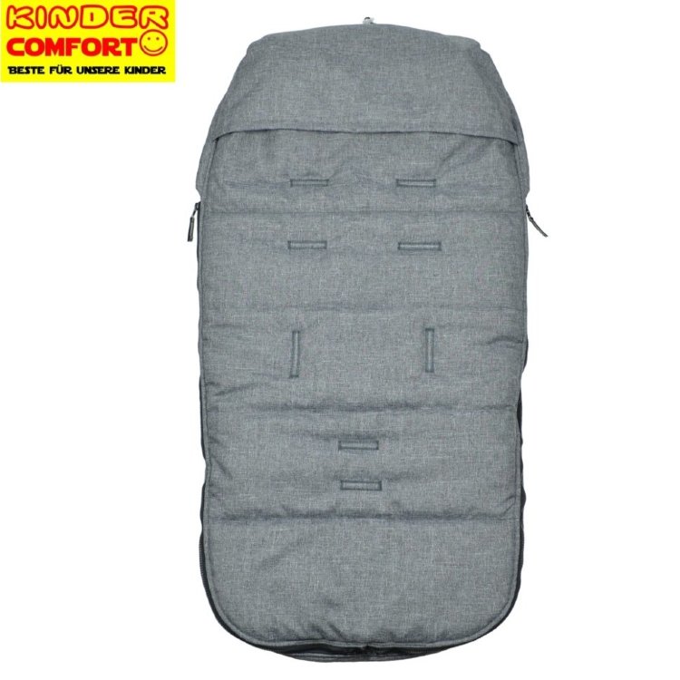 Меховой конверт Kinder Comfort Drive Pelz Melange Grau Меховой конверт Kinder Comfort Drive Pelz Melange Grau